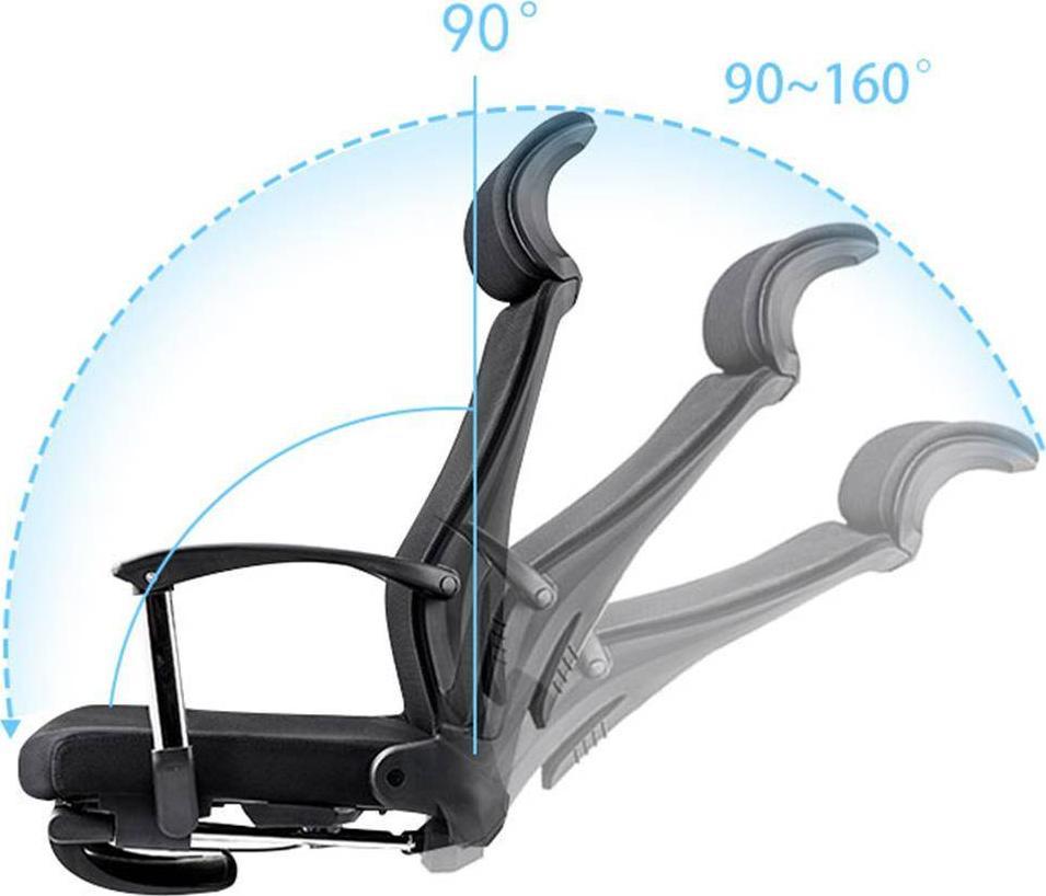 фото Офісне крісло Spacetronik Alva Black