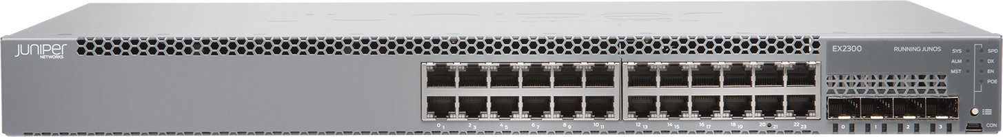 фото Комутатор керований Juniper EX2300-24P