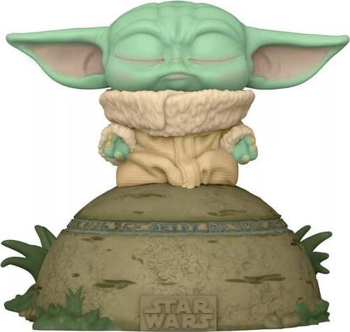 Figurka Funko Pop Funko POP Deluxe: Star Wars: The Mandalorian - Grogu Using the Force 1