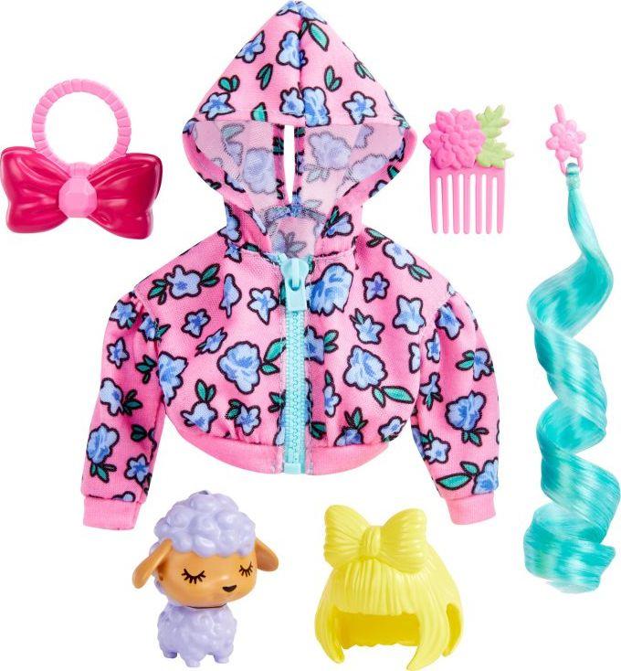Lalka Barbie Mattel Extra - Zwierzątko, ubranko i akcesoria (HDJ39) 1