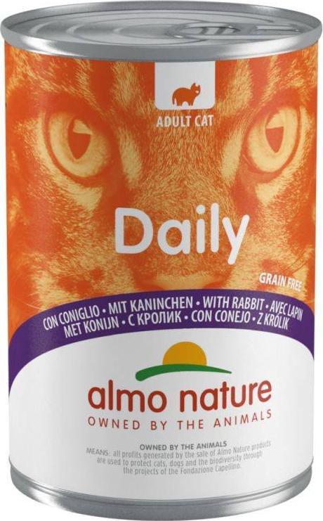 Almo Nature ALMO NATURE Daily z królikiem 6x400g 1