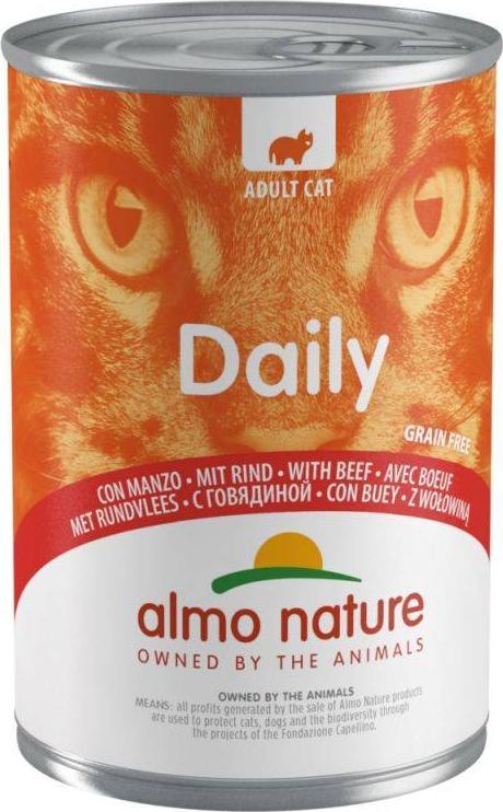 Almo Nature ALMO NATURE Daily z wołowiną 6x400g 1