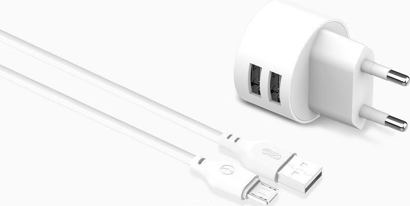 Ładowarka XO L62 2x USB-A 2.4 A (8_2258542) 1