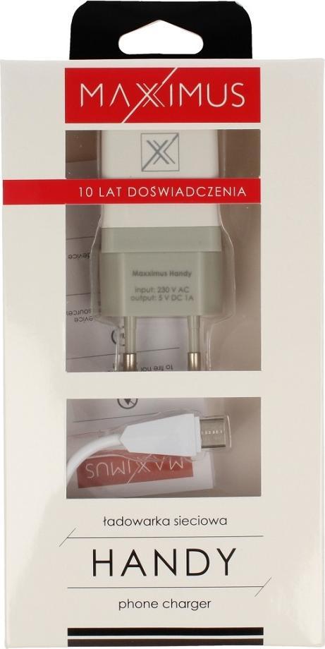 Ładowarka Maxximus Handy 1x USB-A 1 A (5901313560654) 1