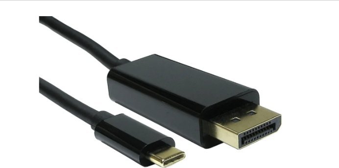 Kabel USB Dell USB-C - DisplayPort 0.6 m Czarny (CBL-USB-DP) 1
