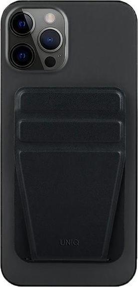 Uniq UNIQ Lyft magnetyczny stojak na telefon snap-on stand and card holder czarny/black 1