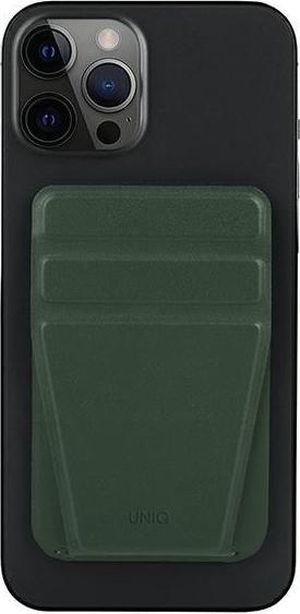Uniq UNIQ Lyft magnetyczny stojak na telefon snap-on stand and card holder zielony/green 1