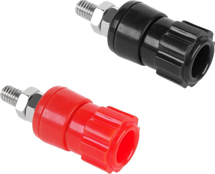 Gniazdo bananowe montażowe duże 16mm