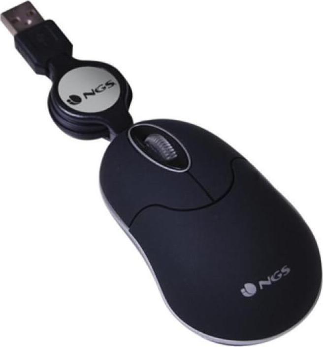 NGS NGS OPTICAL MOUSE WITHOUT BLACK RETRACTABLE - Mysz - Morele.net