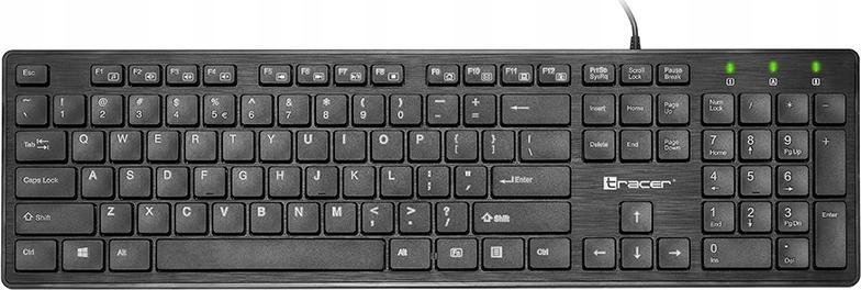 Klawiatura Tracer Ofis Przewodowa Czarna US 1