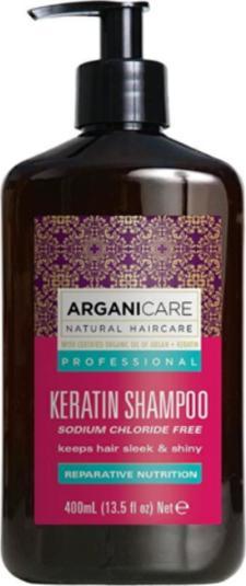 Arganicare ARGANICARE Keratin Soldium free shampoo 400ml 1