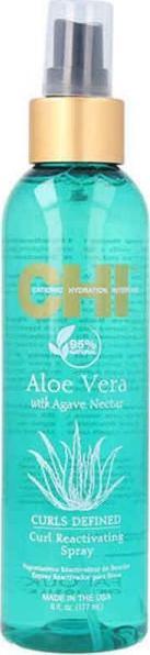 Farouk Spray odżywiający CHI Aloe Vera Curl Reactivating Spray 177ml 1