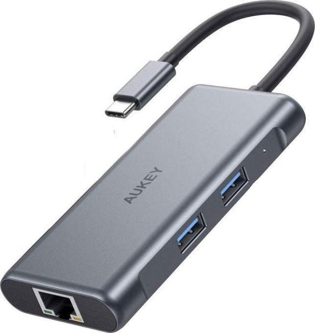 Stacja/replikator Aukey USB-C (ITAN1020120) 1