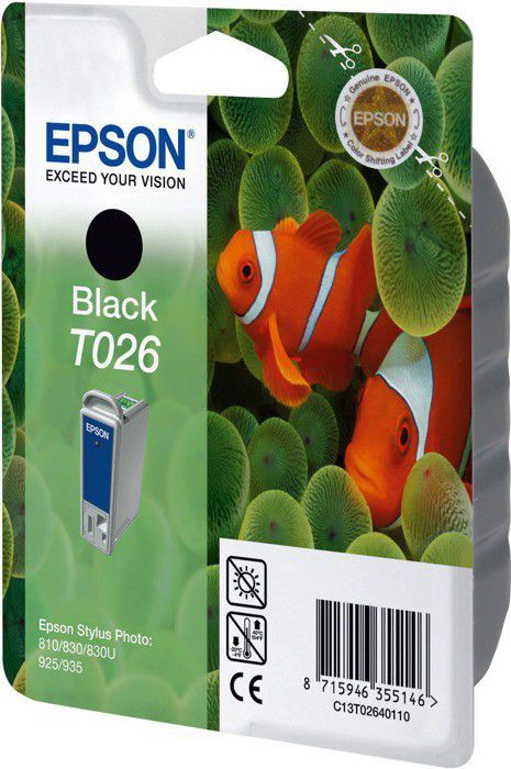 Tusz Epson Tusz T026, Czarny (C13T02640110) 1