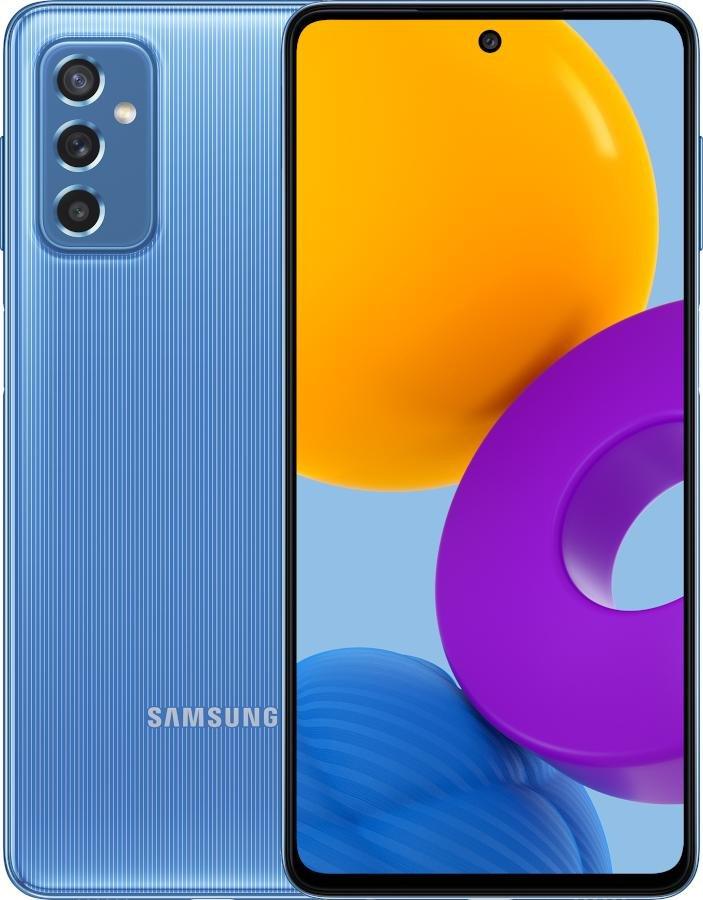 Smartfon Samsung Galaxy M52 5G 8/128GB Dual SIM Niebieski  (SM-M526BLBGEUE) 1