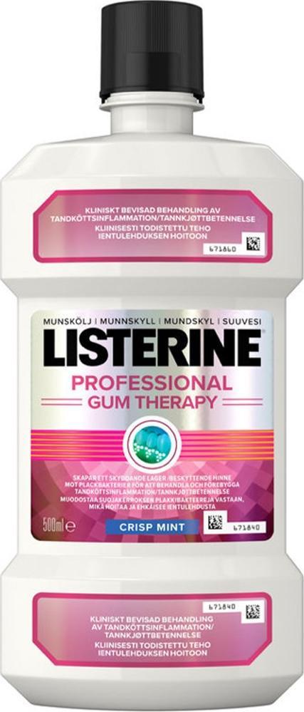 Listerine  LISTERINE_Professional Gum Therapy płyn do plukania jamy ustnej Crisp Mint 500ml 1