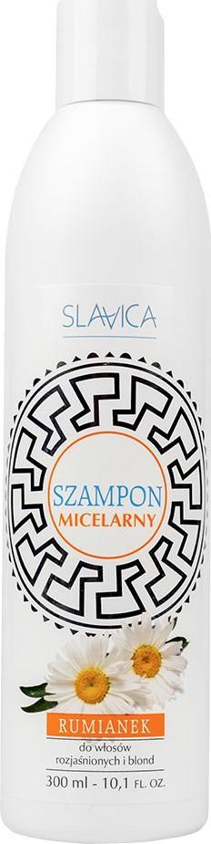 Slavica Szampon micelarny do włosów rozjaśnianych i blond Rumianek 300ml 1