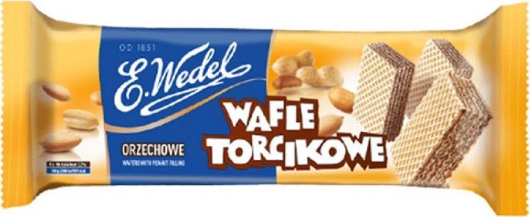 Wedel Wafle WEDEL TORCIKOWE ORZECHOWE MINI 160g 1