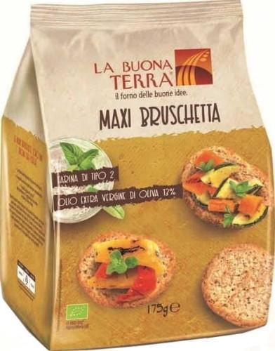 LA BUONA TERRA PIECZYWO BRUSCHETTA Z OLIWĄ Z OLIWEK EXTRA VIRGIN BIO 175 g - LA BUONA TERRA 1
