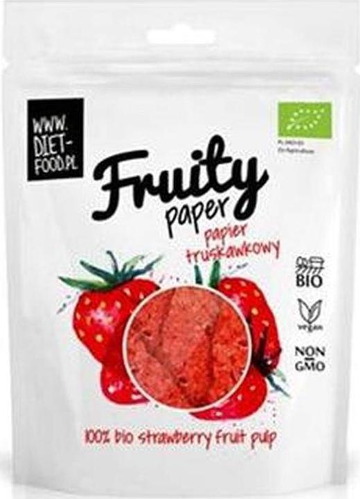 Diet Food Papier truskawkowy BIO 25 g Diet Food 1