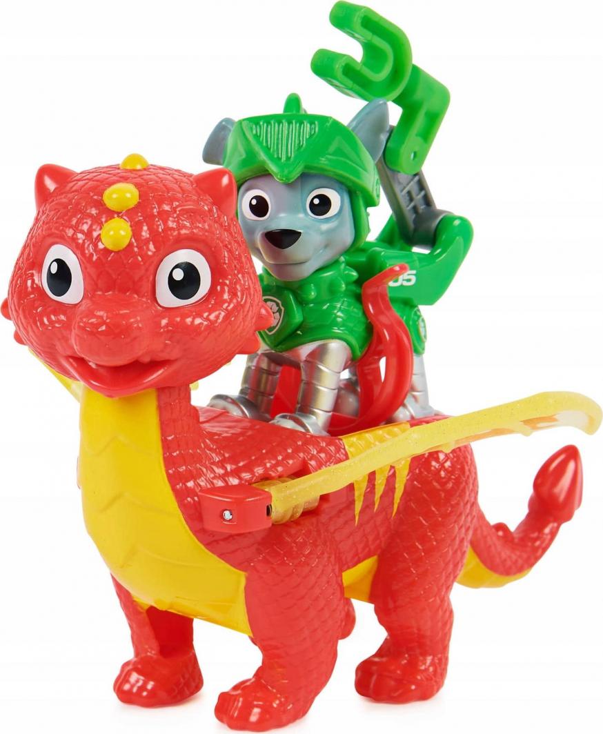 Figurka Spin Master Odważni rycerze Rocky + Smok (5440914) 1