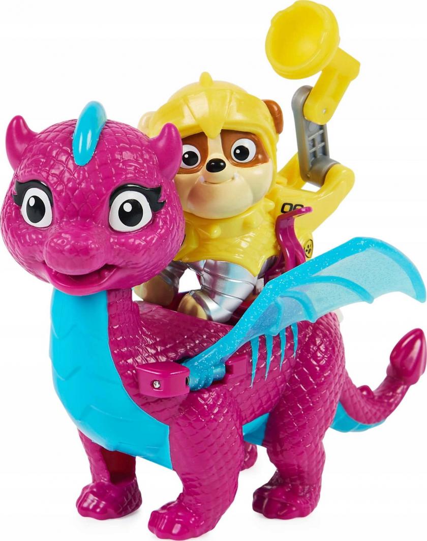 Figurka Spin Master Odważni Rycerze Rubble + Smok (5440952) 1