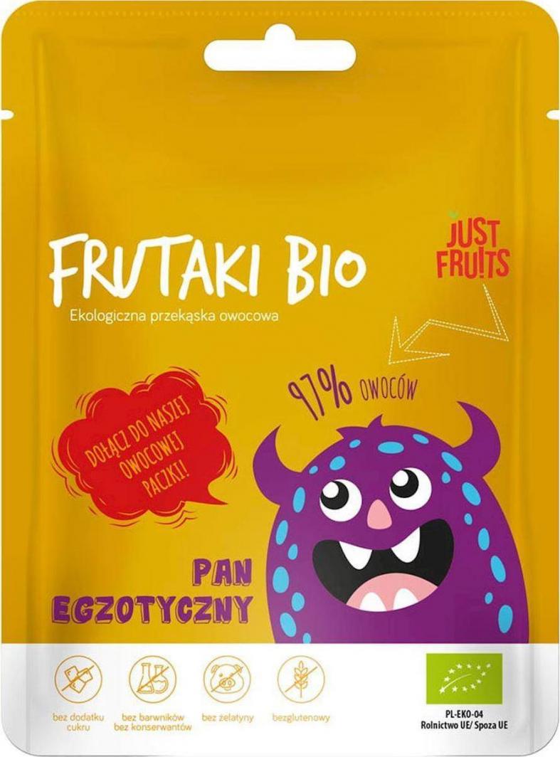 FRUTAKI ŻELKI PAN EGZOTYCZNY BEZGLUTENOWE BIO 50 g - FRUTAKI 1