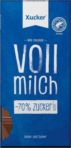 DLA SŁODKICH Czekolada mleczna z ksylitolem bez cukru 80 g Xucker 1