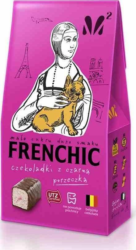M2 Czekoladki czarna porzeczka z jogurtem Frenchic, 100g 1