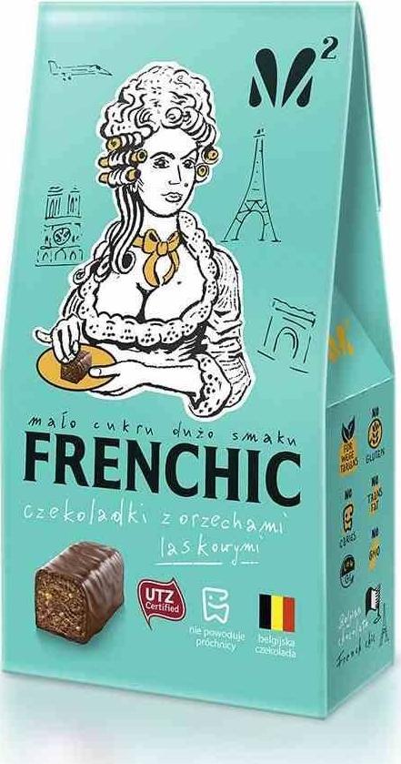 M2 Czekoladki orzech laskowy i włoski Frenchic, 100g 1