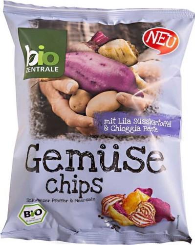 Bio-Zentrale Chipsy wielowarzywne bez glutenu 80g EKO Bio-Zentrale 1