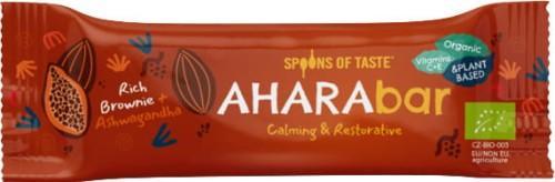 Spoons of Taste Baton Bio czekoladowy brownie ashwagandha 30g Aharabar 1