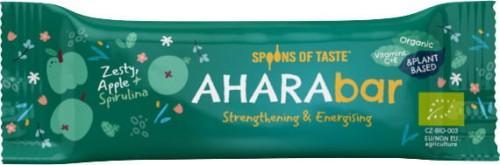 Spoons of Taste Baton Bio jabłko spirulina 30g Aharabar 1