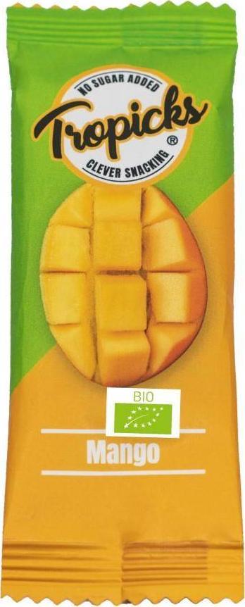 Tropicks Batonik 100% mango Tropicks BIO, 20g 1