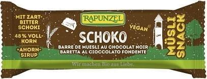 RAPUNZEL BATON MUSLI Z CIEMNĄ CZEKOLADĄ BIO 50 g - RAPUNZEL 1