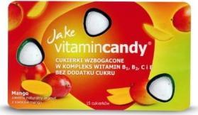 Jake VitaminCandy Cukierki bez cukru mango 18g Jake VitaminCandy 1
