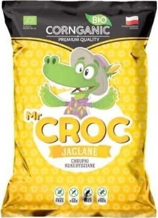 CORNGANIC BIO Chrupki kukurydziane jaglane bez glutenu 54g EKO Cornganic Bio 1