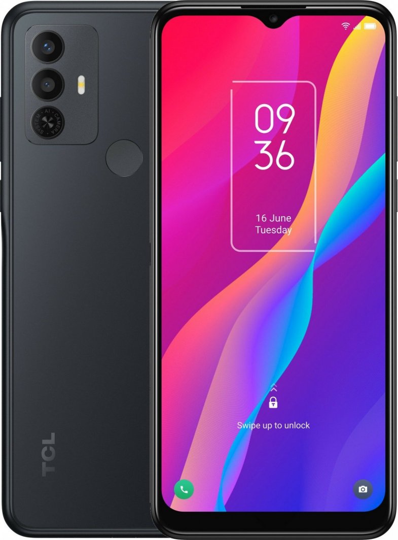 Smartfon TCL 30E 3/64GB Szary  (6127I) 1