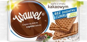 Wawel Wafle kakaowe bez dodatku cukru 110g WAWEL 1