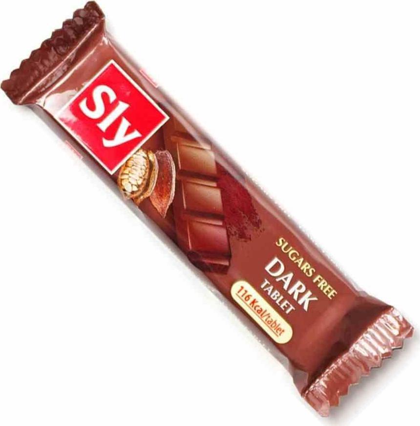 SLY Baton deserowa czekolada, bez dodatku cukru Sly Nutritia, 25g 1