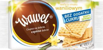 Wawel Wafle waniliowe bez dodatku cukru 110g WAWEL 1