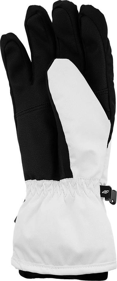 4f Rękawice narciarskie damskie 4F białe H4Z21 RED001 10S : Rozmiar - XL 1