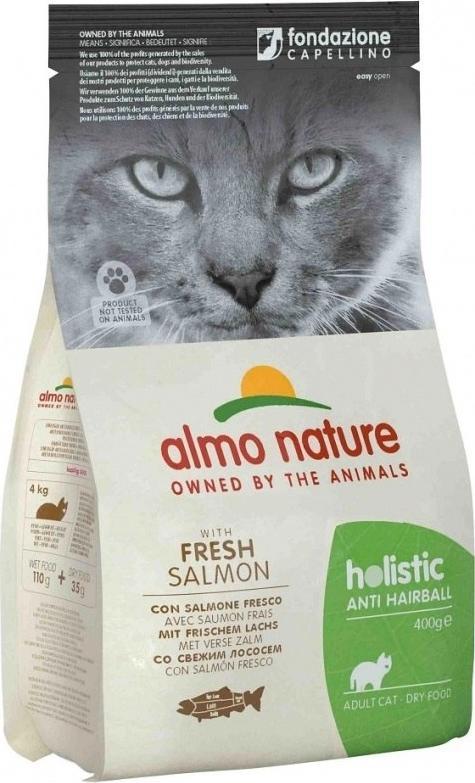 Almo Nature Almo Nature Anti-Hairball z łososiem dla kota 400g 1