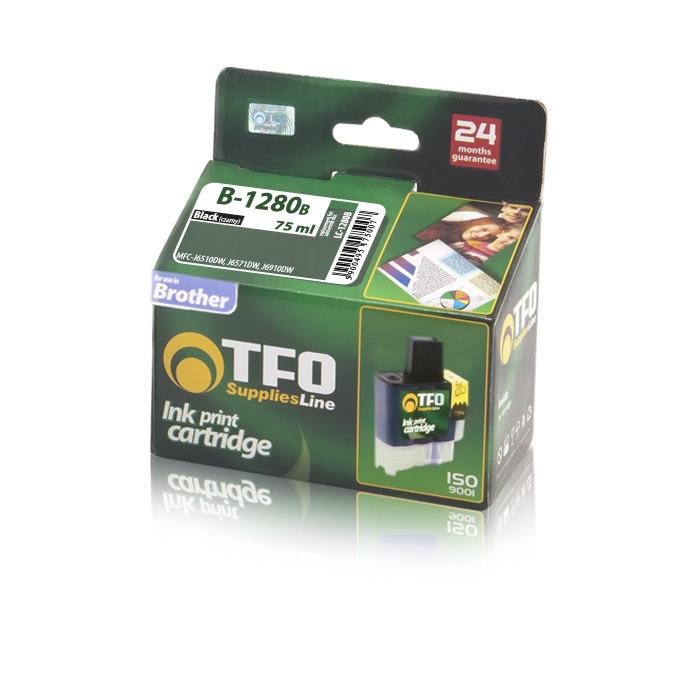 Tusz TelForceOne Tusz B-1280B / LC1280B (Black) 1