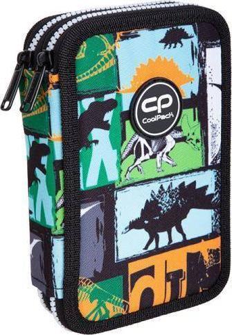 Piórnik Patio Piórnik podwójny z wyposażeniem Jumper 2 Jurassic E66604 CoolPack 1