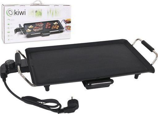 Grill elektryczny Kiwi Patelnia do Pieczenia Gładka Kiwi KPP-5412 1800W (47 x 27 cm) 1