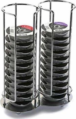 Bigbuy Cooking Organizer na kapsułki kawy Versa Tassimo Stal 1