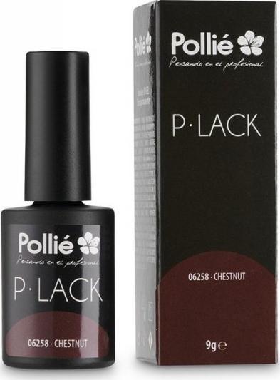 eurostil lakier do Paznokci Półtrwały P-Lack Eurostil Chesnut (9 gr) 1