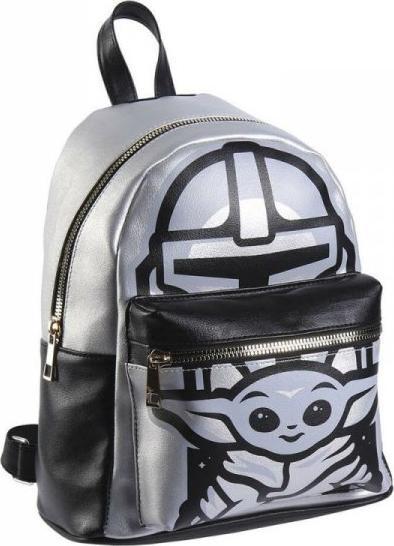 The mandalorian Plecak Casual The Mandalorian Srebrzysty (22 x 27 x 12,5 cm) 1