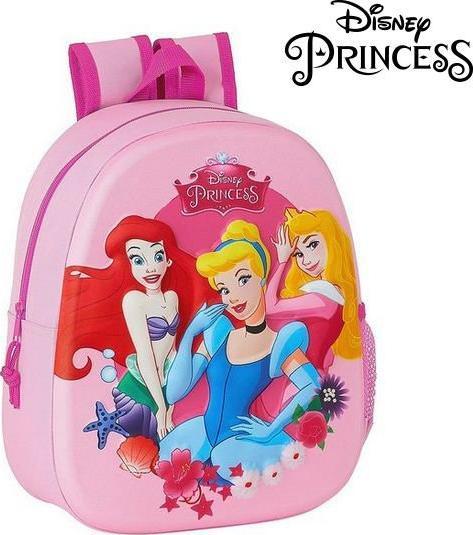 Princesses Disney Plecak dziecięcy 3D Princesses Disney Różowy 1